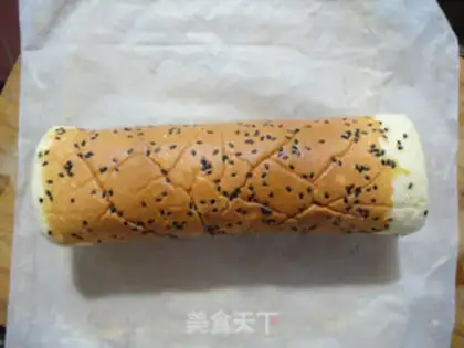 Make Banana cake roll step 11