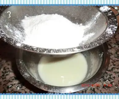Make Chi Fung Cake step 2