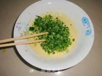 Make Celery eggcake step 4