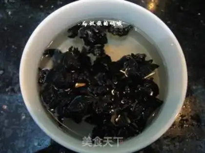 Make Black cabbage step 1