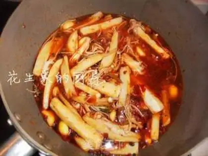 Make Spicy bean roasted fish step 9