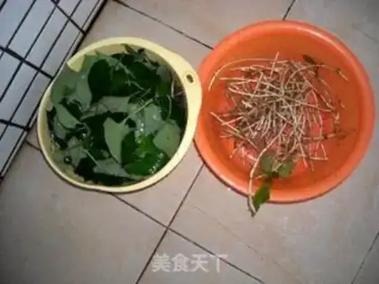Make Frozen fish and grass step 1