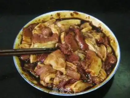 Make The apricot mushrooms baked five flowers step 3