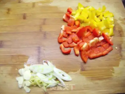 Make Cashew chicken step 1