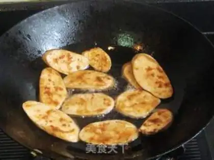 Make The apricot mushrooms baked five flowers step 7