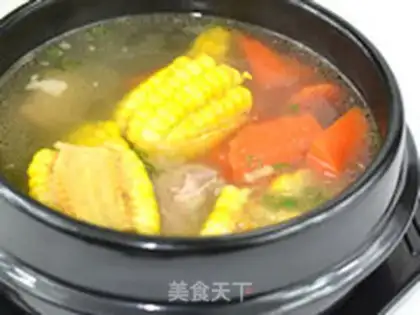 Make Carrot corn ribs soup step 3