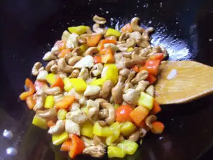 Make Cashew chicken step 8