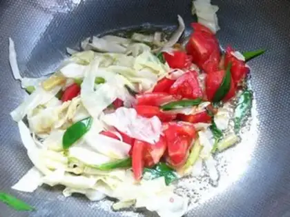 Make Flaming stick noodles step 5
