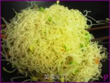 Make Fried noodles step 10