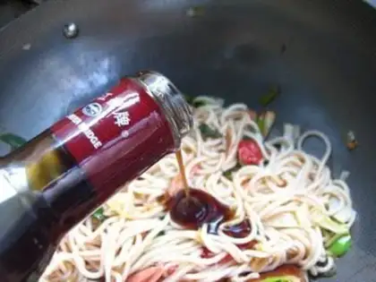 Make Flaming stick noodles step 9