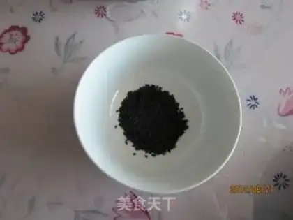Make Black porridge step 2