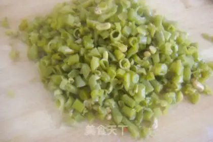 Make Sour bean horns step 1