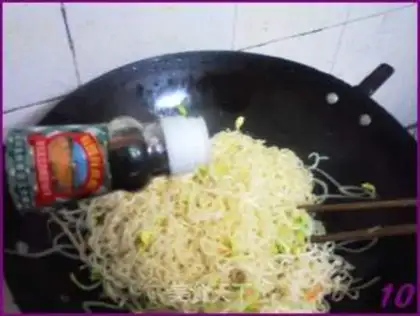 Make Fried noodles step 12