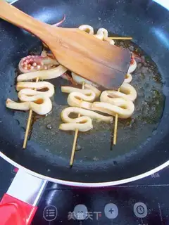 Make Burning squid step 7