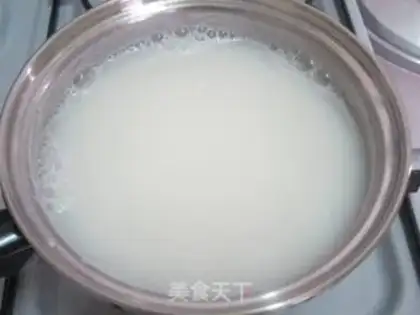 Make Almond Lou pudding step 3