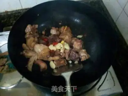 Make Chicken mushrooms step 5