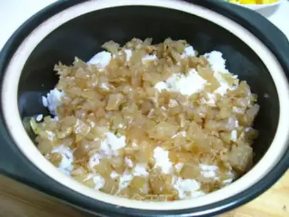 Make Rock pan rice step 4