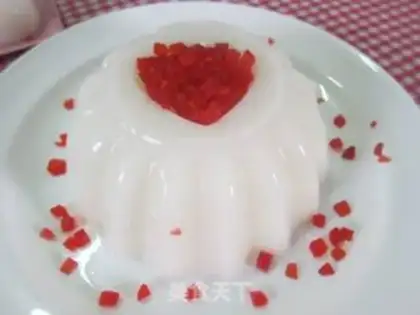 Make Almond Lou pudding step 5