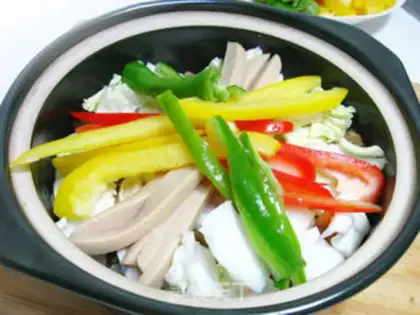 Make Rock pan rice step 7