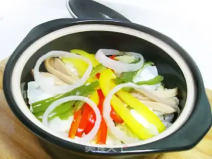 Make Rock pan rice step 10
