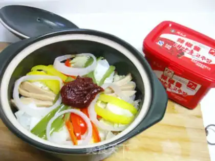 Make Rock pan rice step 11