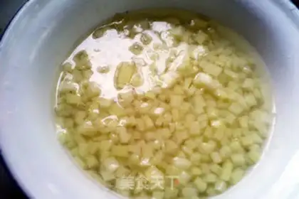 Make Potato beef spa rice step 2