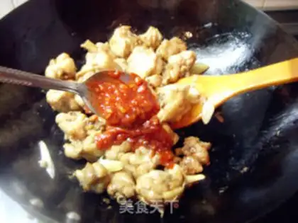 Make Spicy chicken step 8