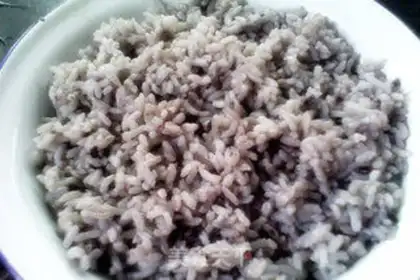 Make Potato beef spa rice step 10