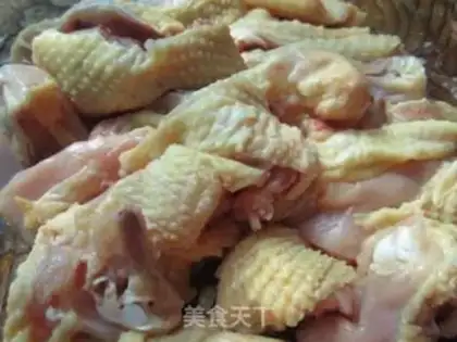 Make "Red-tree sweet chicken." step 1
