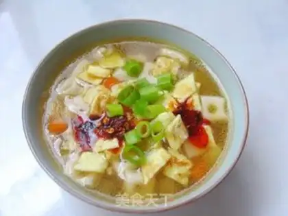 Make Sour soup nest step 16