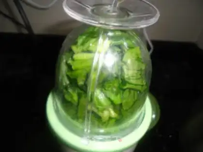 Make Spinach carrots step 2