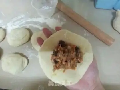 Make Frozen meat buns step 8