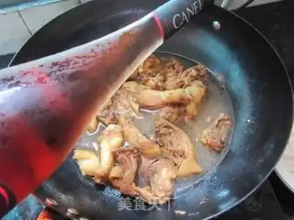 Make "Red-tree sweet chicken." step 6