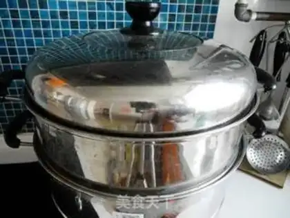 Make Beef apricot mushrooms steam step 13