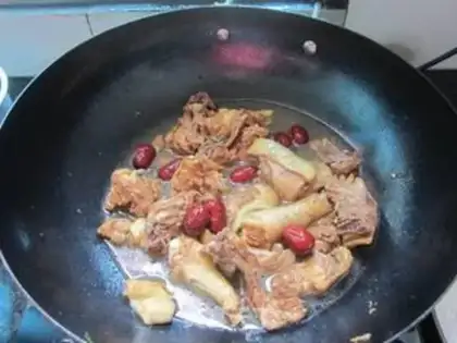 Make "Red-tree sweet chicken." step 7