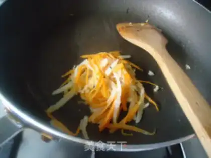 Make Spinach carrots step 8