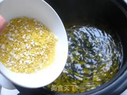 Make Pumpkin porridge step 3