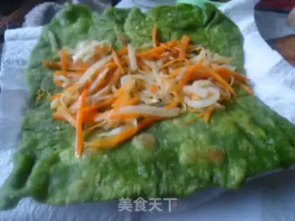 Make Spinach carrots step 9