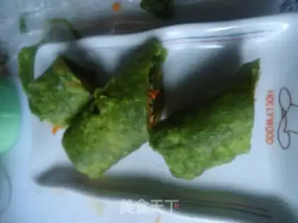 Make Spinach carrots step 11