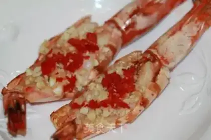 Make Garlic roasted shrimp step 9