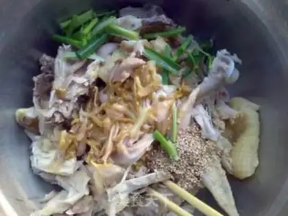 Make A little onion for chicken step 7