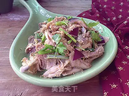 Make A little onion for chicken step 8