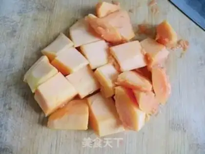 Make A papaya step 2