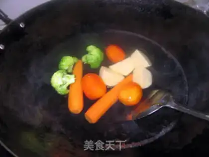Make Black pepper steak step 2