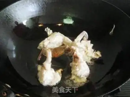 Make Peasant Krabby Pork Fan step 3