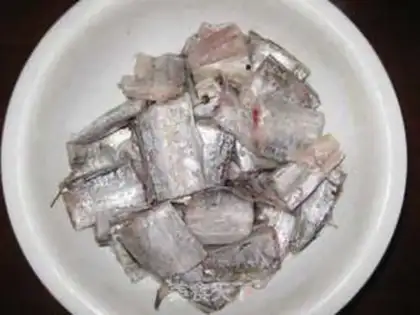Make Dried fish step 1