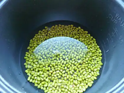 Make Green Bean Rice step 2
