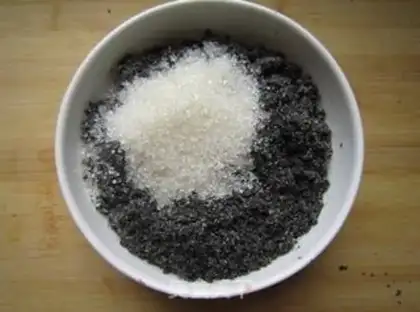 Make Pumpkin black and sesame soup step 3