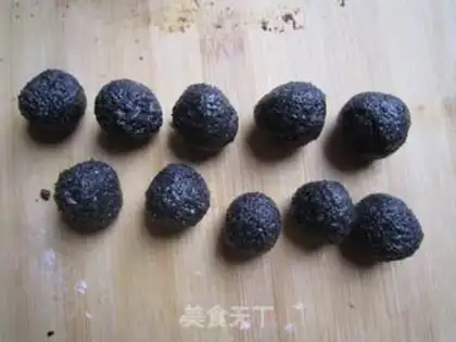 Make Pumpkin black and sesame soup step 5