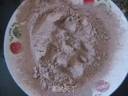 Make Rich chocolate muff step 4